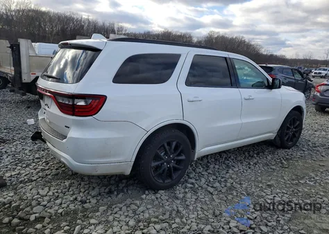 2018 Dodge Durango Gt из США, поврежденный, VIN 1C4RDJDG0JC232428